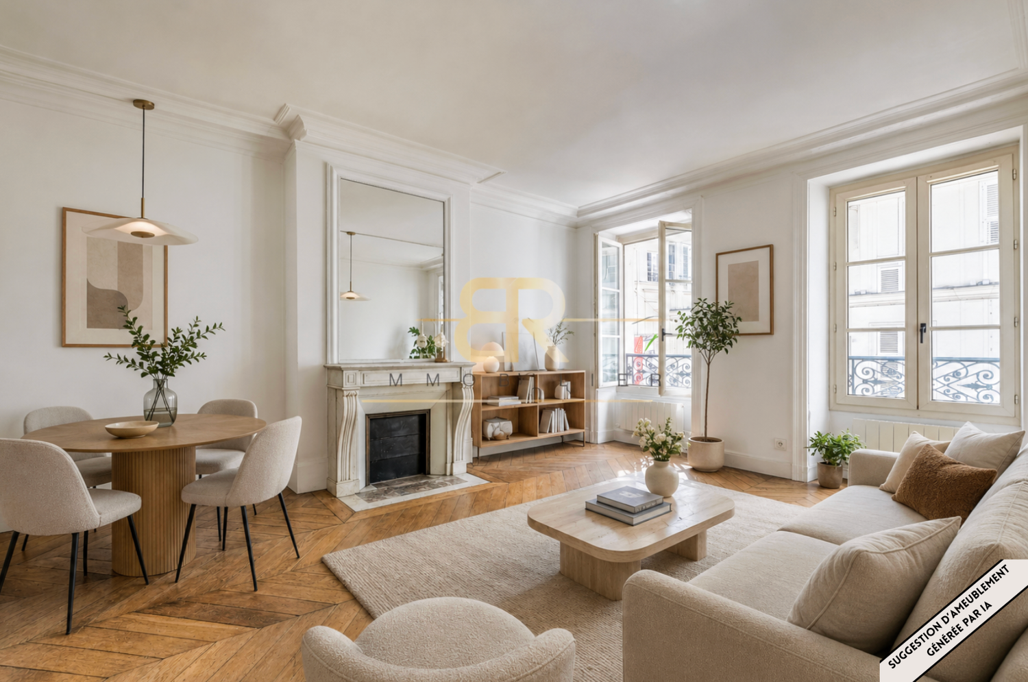 Paris 9e - 71m² - 4p.